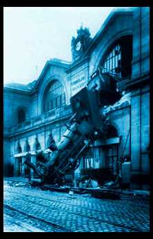 don't let the train leave the station without you train coming through 2nd story window